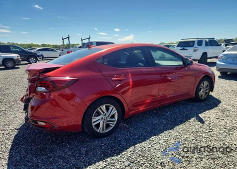 2019 Hyundai Elantra Sel из США, поврежденный, VIN 5NPD84LF1KH423077